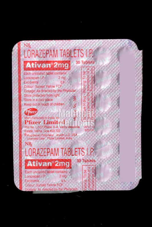 ATIVAN TB 2MG 100              C4