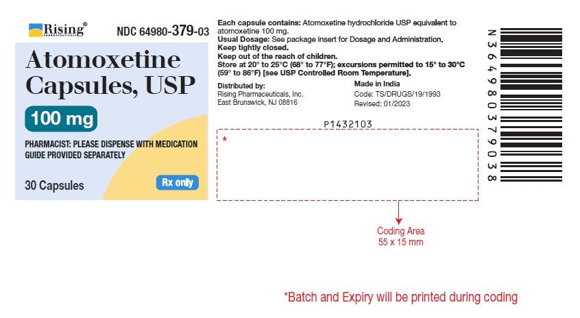 ATOMOXETINE HCL CP 10MG 30
