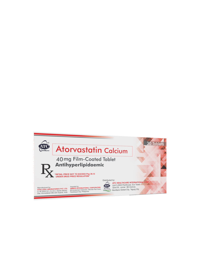 ATORVASTATIN CALCIUM TB 40MG 1000