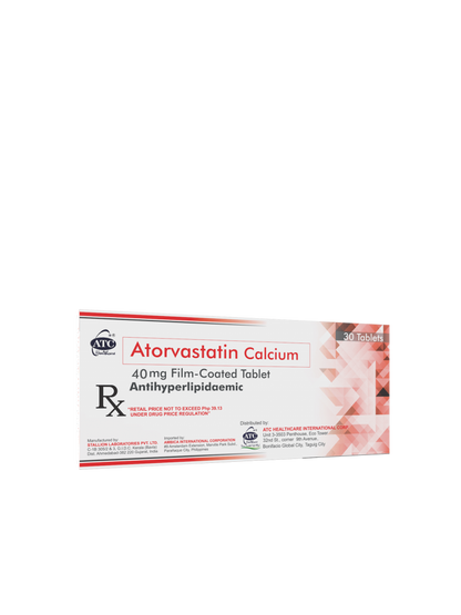 ATORVASTATIN CALCIUM TB 40MG 1000