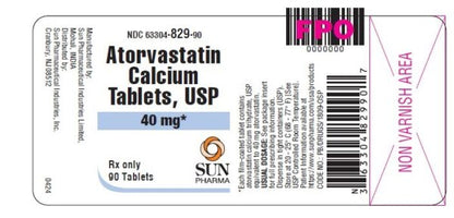 ATORVASTATIN CALC TB 40MG 500