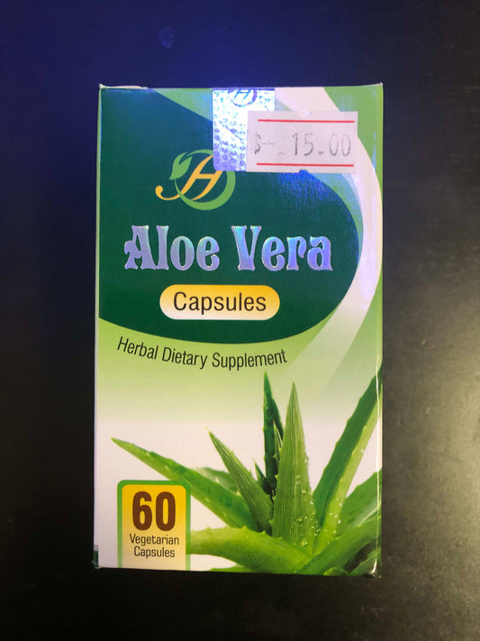 ALOE VERA CP 25MG 60 G/F PF SF