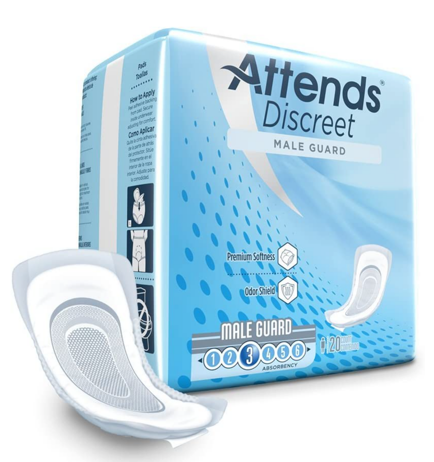 ATTENDS DISCREET PA 10X20 MOD
