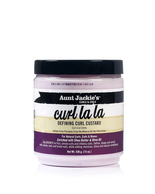 Aunt Jackie's Curl La La Defining Curl Custard, 15 oz