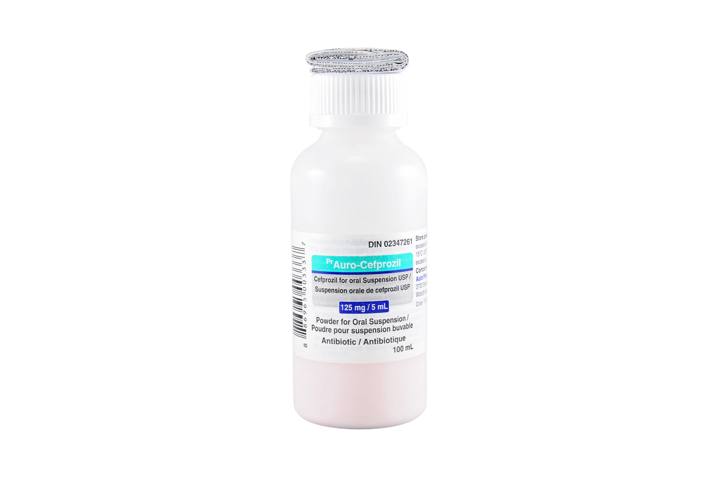 CEFPROZIL PT 125MG/5ML 50ML
