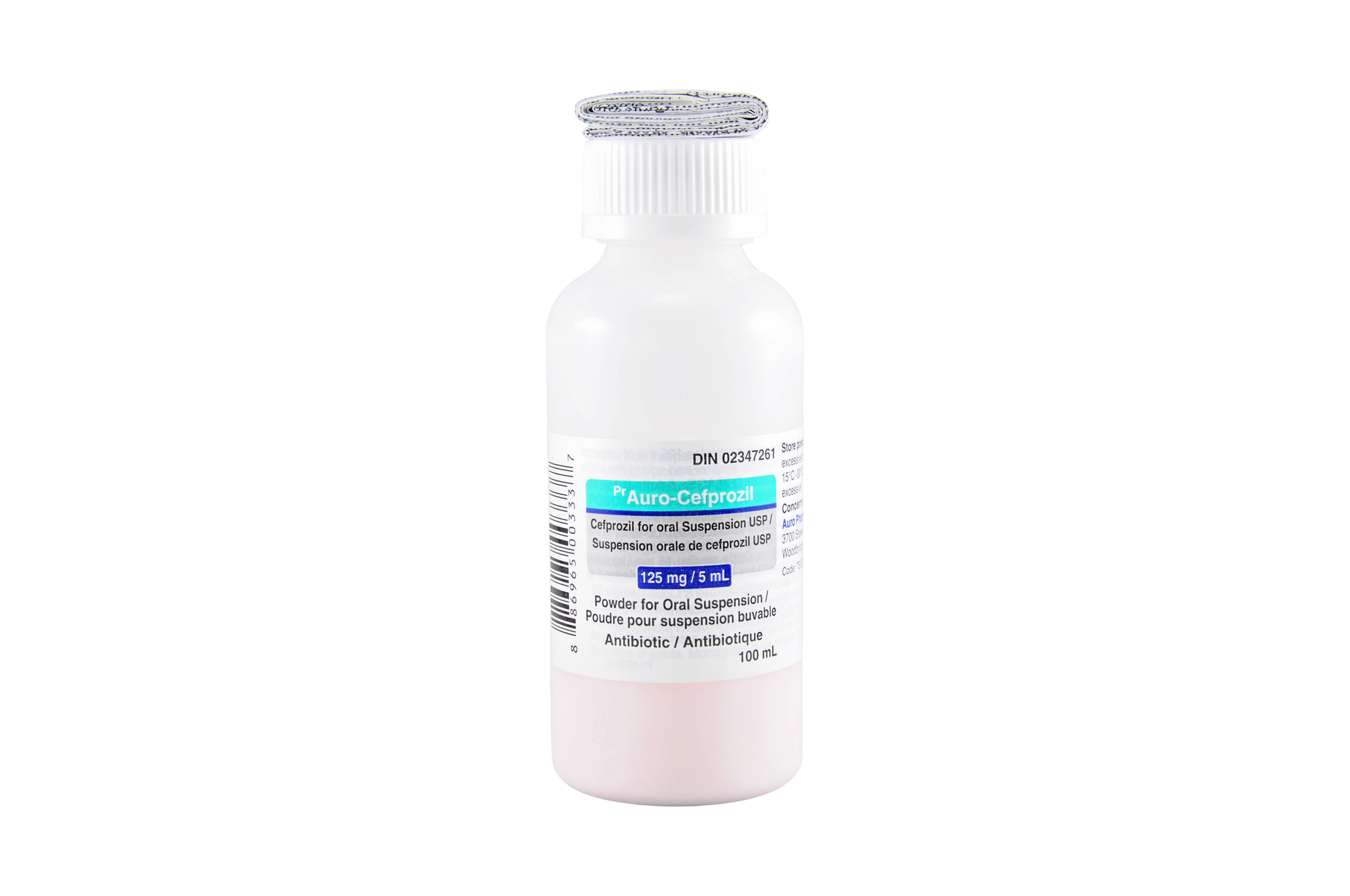 CEFPROZIL PT 125MG/5ML 50ML
