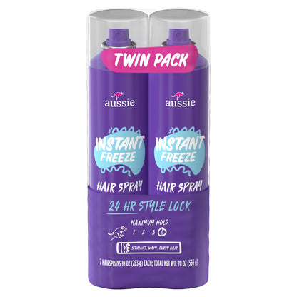 AUSSIE FREEZE SPRAY CURLY   10Z