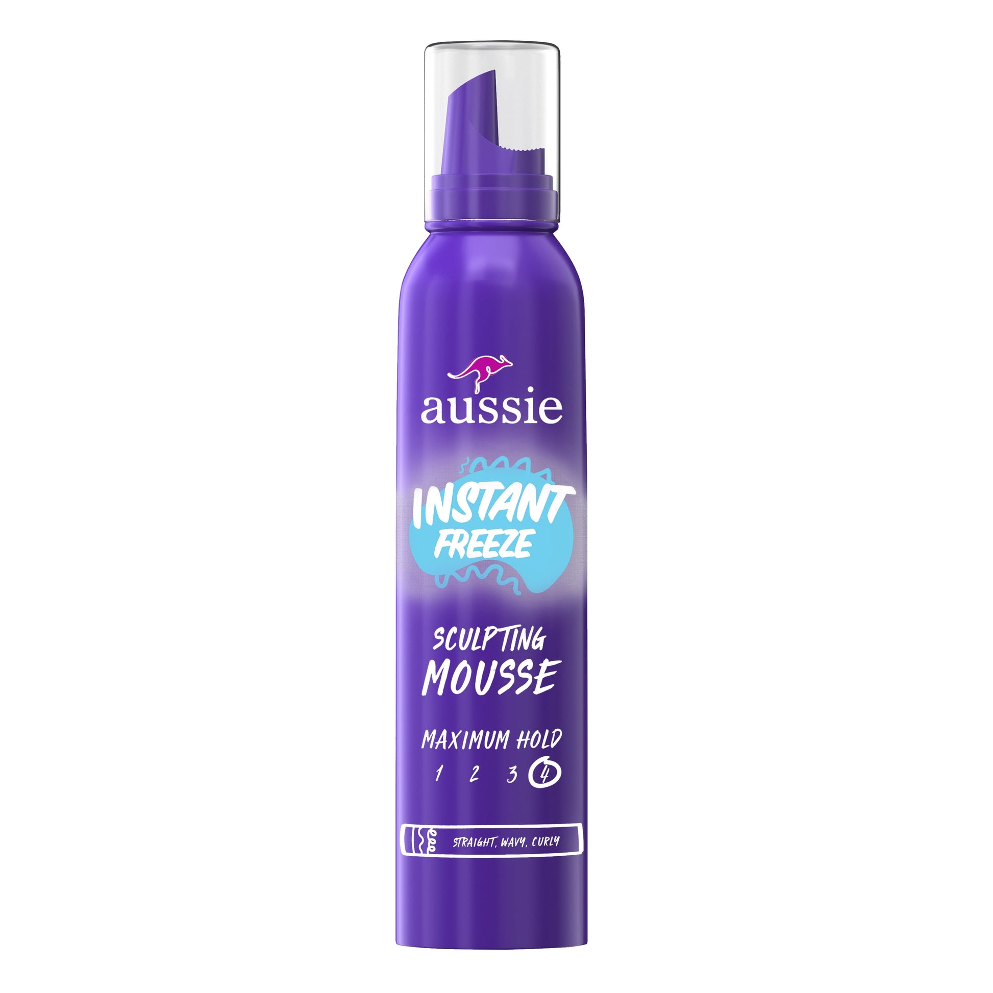 AUSSIE SCULPT MOUSSE CURLY   6Z