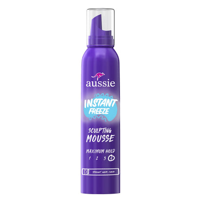 AUSSIE SCULPT MOUSSE CURLY   6Z
