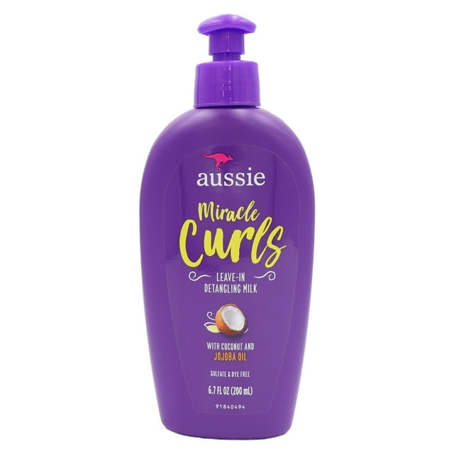 AUSSIE MIRACLE CURLS DETANGLE MILK 6.7OZ