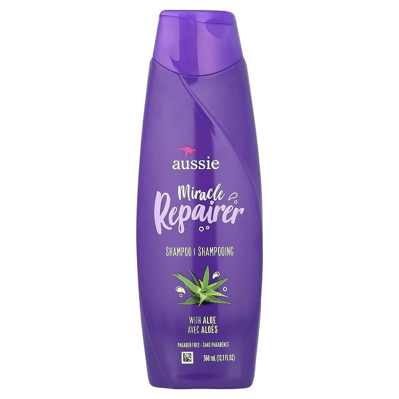 Aussie Shampoo Miracle Repairer With Aloe 26.2oz Pump