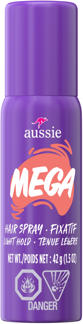 AUSSIE MEGA SOFT FLEX HOLD AERO H/S 10OZ