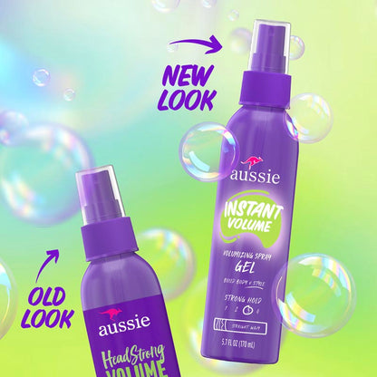 Aussie Instant Volume Spray Gel Strong Hold 5.7oz