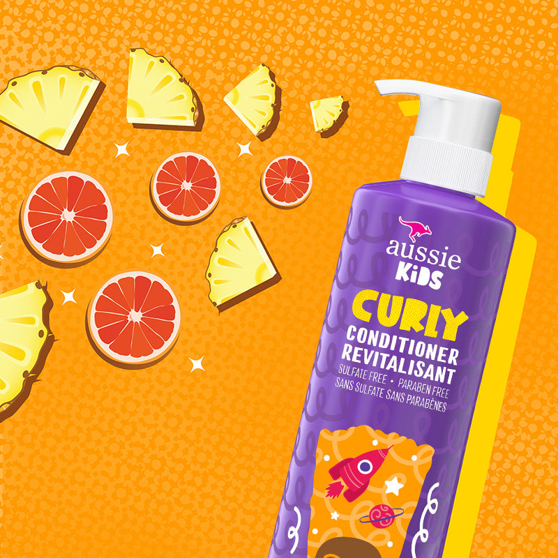 Aussie Kids Conditioner Leave-In Curly 6.8oz