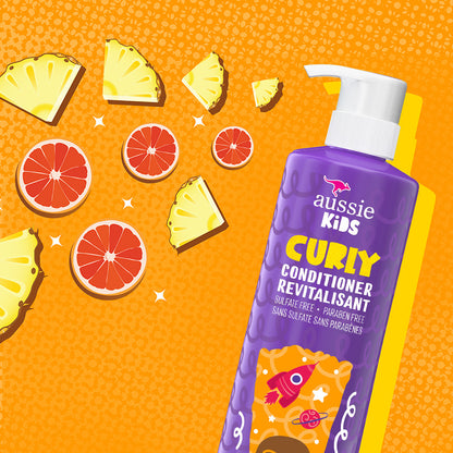 Aussie Kids Conditioner Leave-In Curly 6.8oz