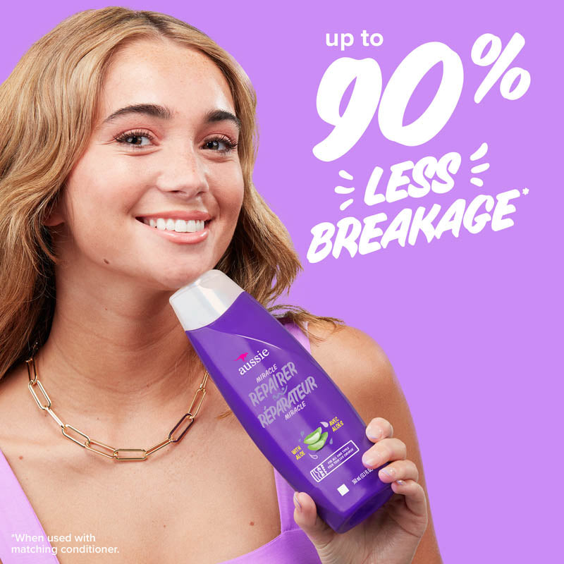 Aussie Conditioner Miracle Repairer With Aloe 26.2oz Pump