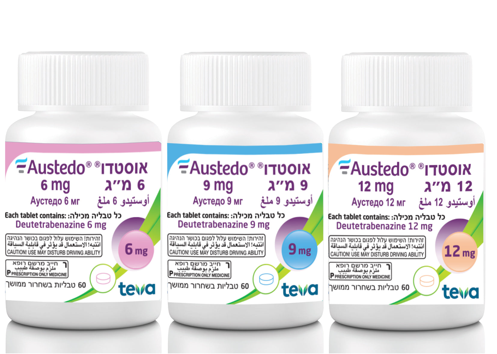 AUSTEDO TB 12MG 60