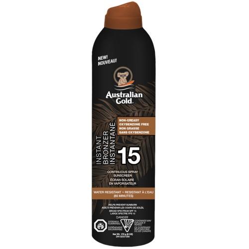Australian Gold Continuous Spf#15 Spray 6oz With Bronzer
