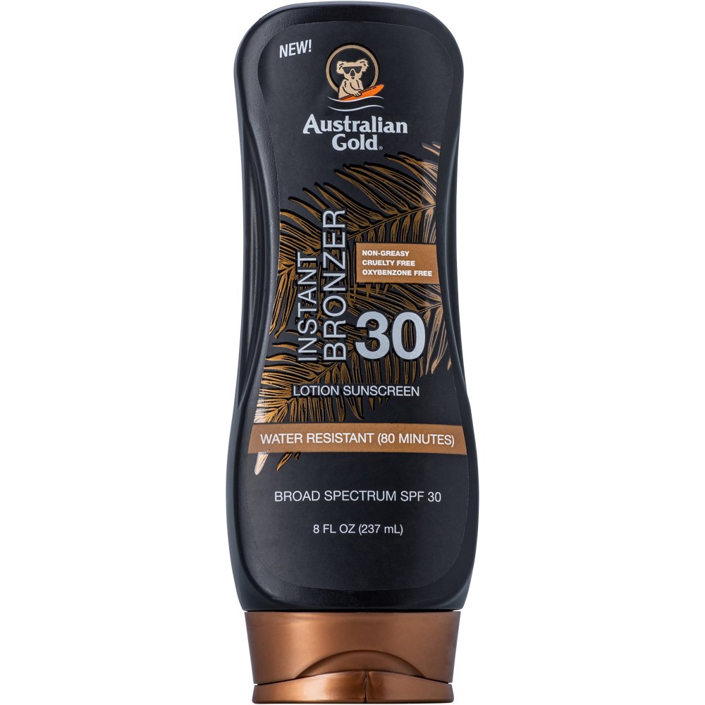 Australian Gold Spf#30 Lotion With Instant Bronzer 8oz