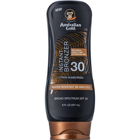 Australian Gold Spf#30 Lotion With Instant Bronzer 8oz