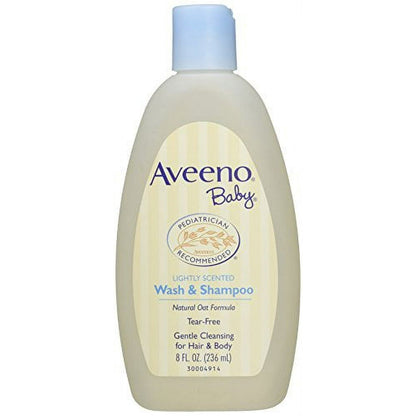 AVEENO WASH & SHAMPOO      18z