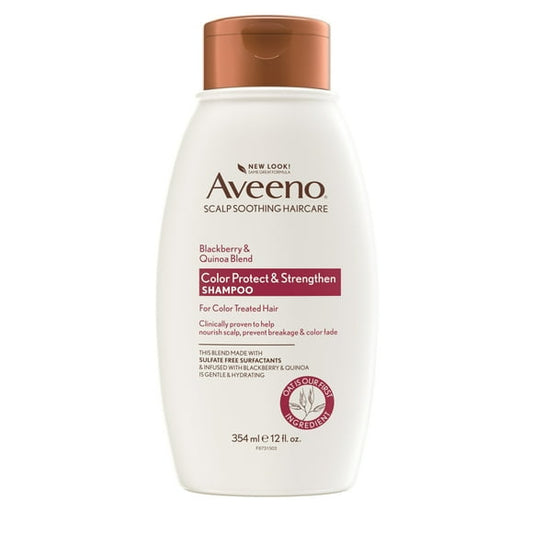 AVEENO BLKBERRY/QUINOA SHAMP 12