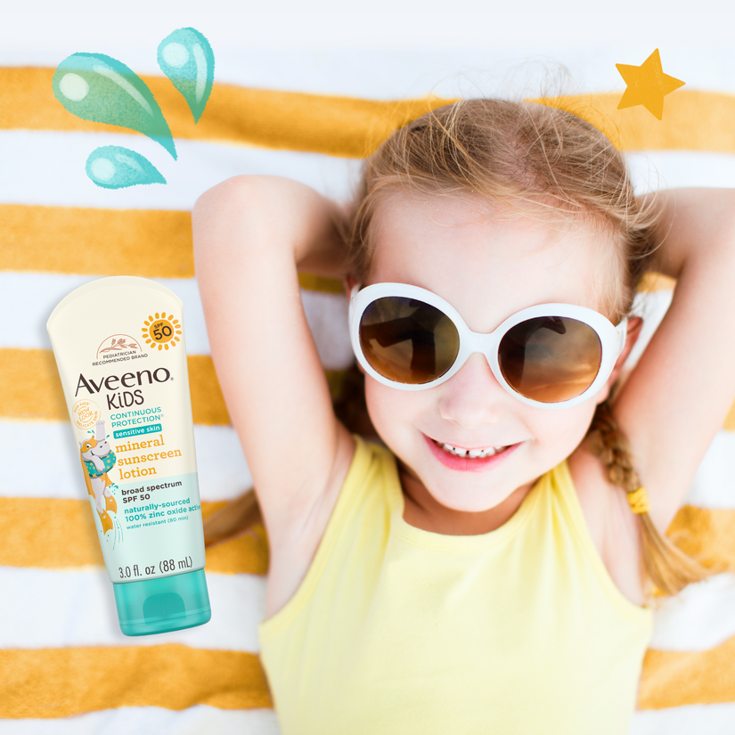 AVEENO KIDS CN/P LT21.6%88MLSPF50