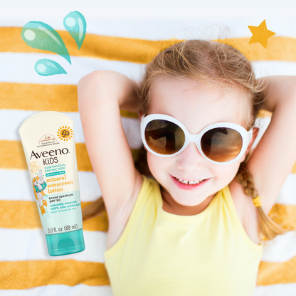 AVEENO KIDS CN/P LT21.6%88MLSPF50