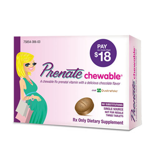 PRENATE CHEWABLE CW 30 CHOCOLATE