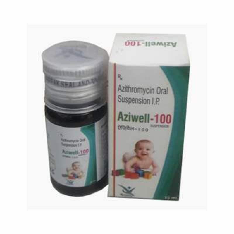 AZITHROMYCIN PT 100MG/5ML 15ML