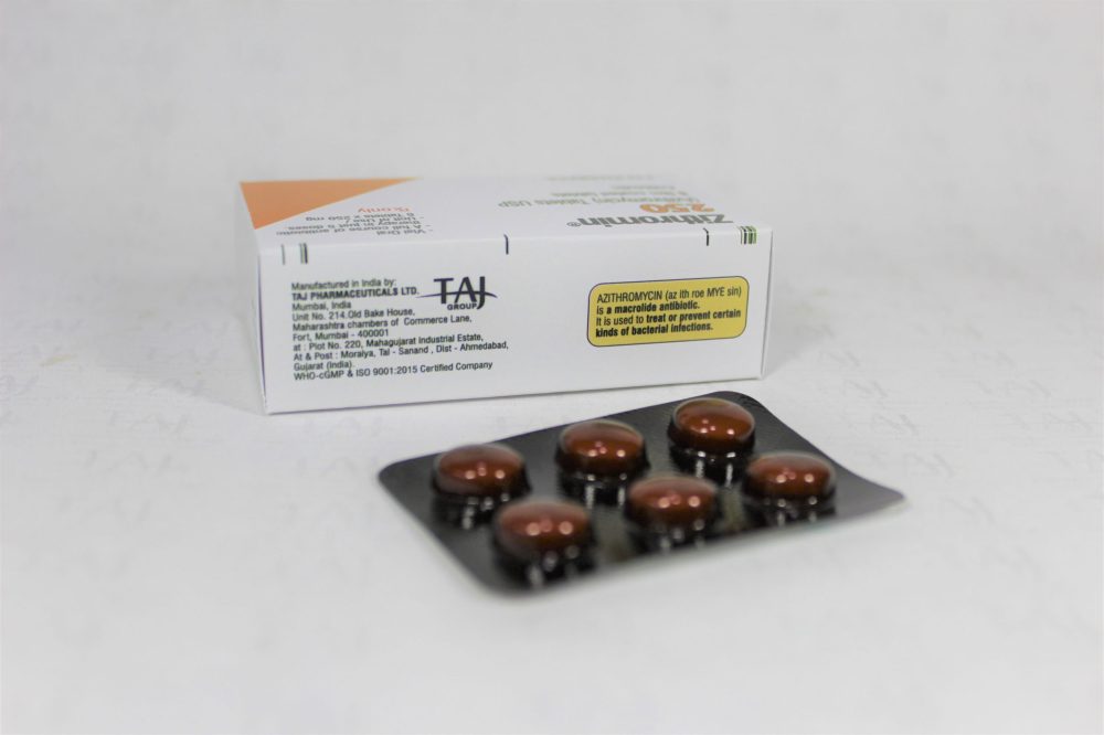 AZITHROMYCIN TB 250MG 6UU