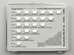 METHYLPRED TB 4MG 21UU DSPK