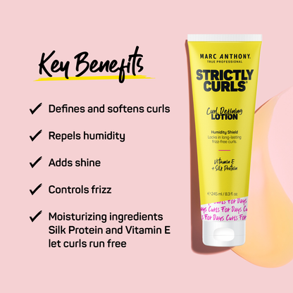 Marc Anthony Strictly Curls Curl Define Lotion 8.3oz Tube