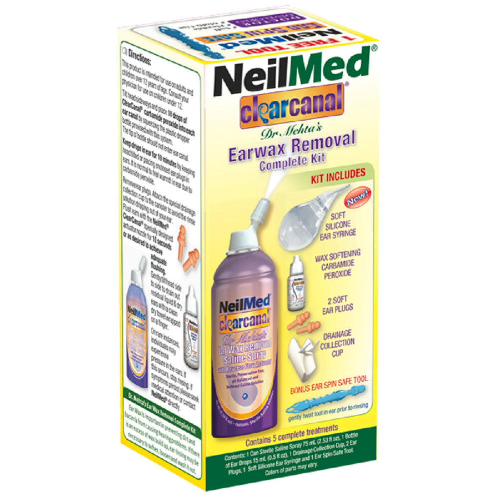 NEILMED CLEARCANAL COMP EAR WAX KIT