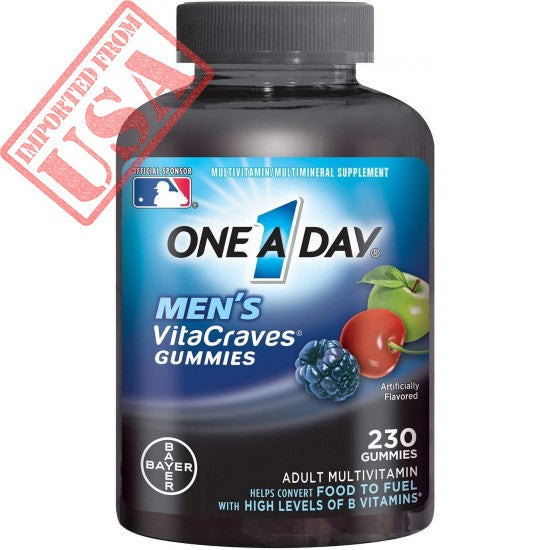 ONE-A-DAY MEN'S VITACRAVES GMY 170CT