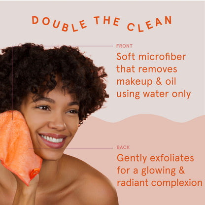 Clean Logic Bath & Body Dual Texture Face Cloth