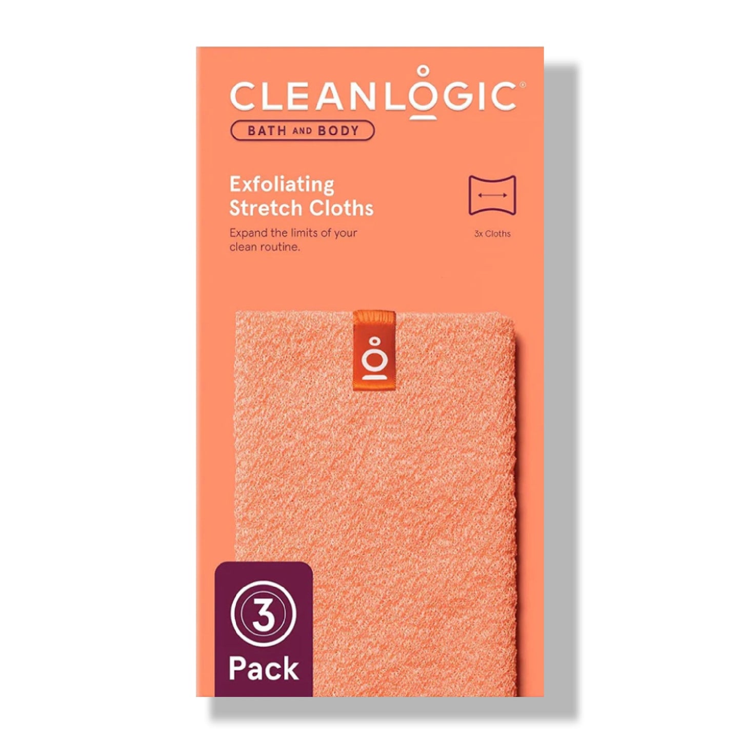 CLEANLOGIC Detoxify Exfoliating Stretch Cloth