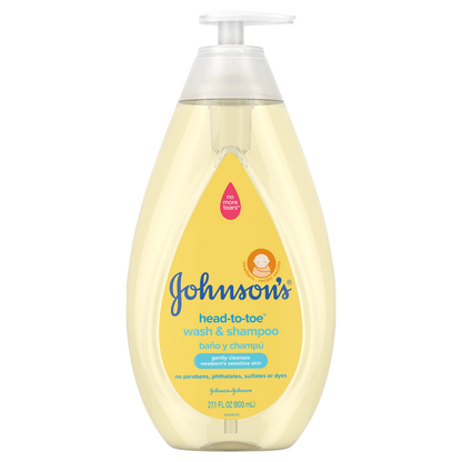 Jergens Baby Calming Head-To- Toe Wash 18oz Pump