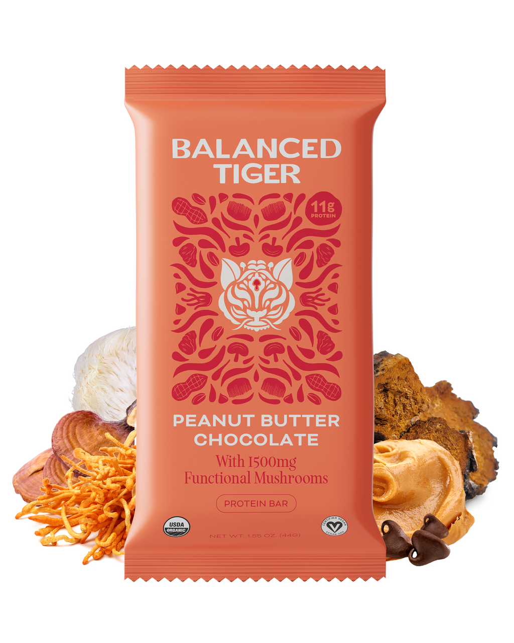 BALANCED TIGER BAR,OG2,PBTR CHOCOLATE