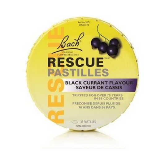 BACH RESCUE REM,PASTILLES,BLK