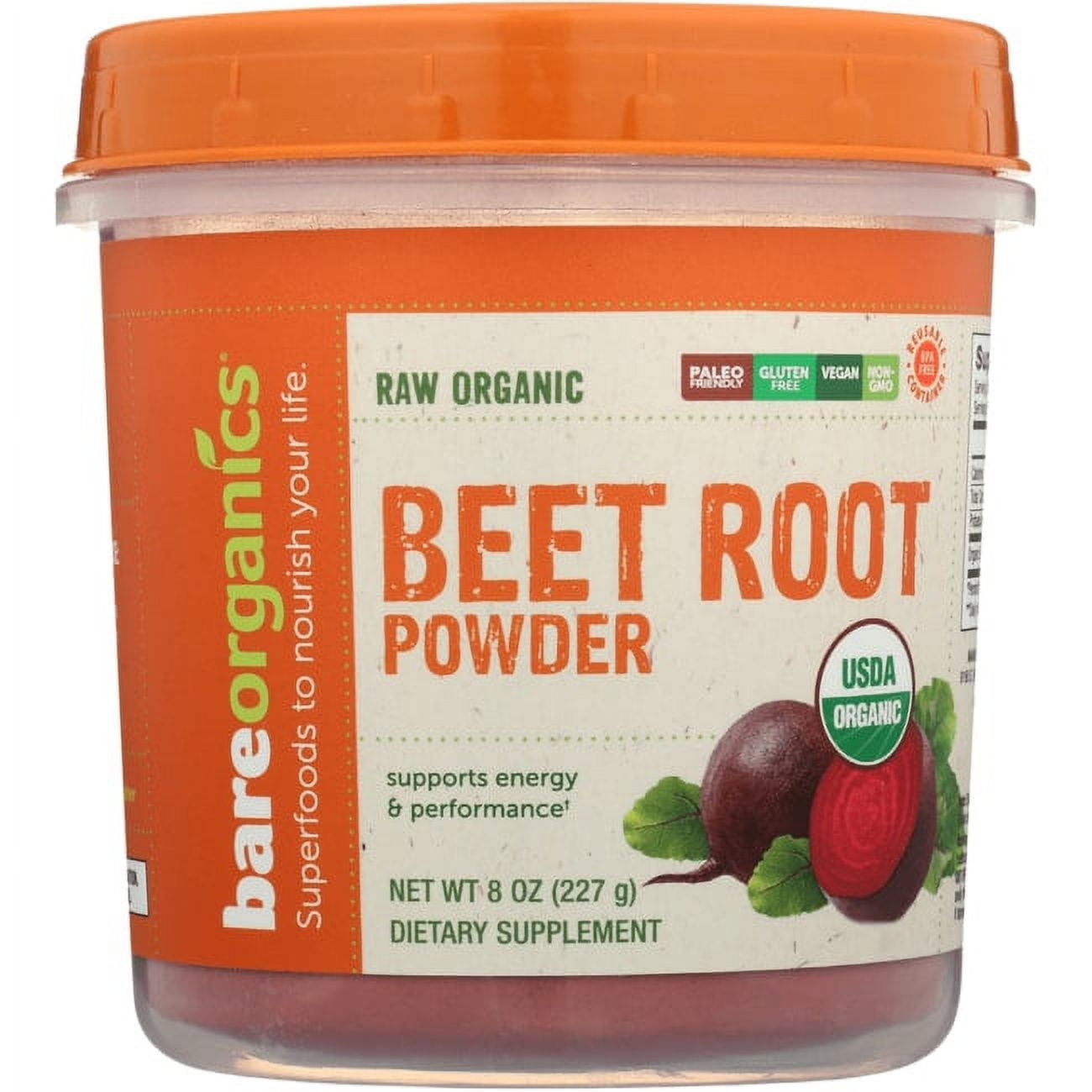 BARE ORGANICS BEET ROOT,OG2,POWDER