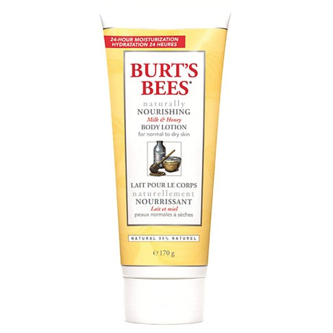 Burt's Bees Naturally Nourishing Milk & Honey Body Lotion, 6 oz