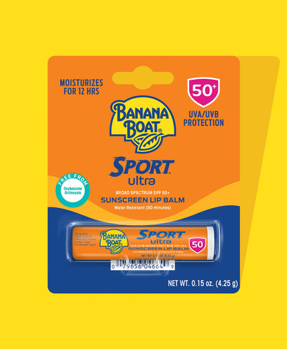 Banana Boat Spf#50 Sport Lip Balm 0.15oz