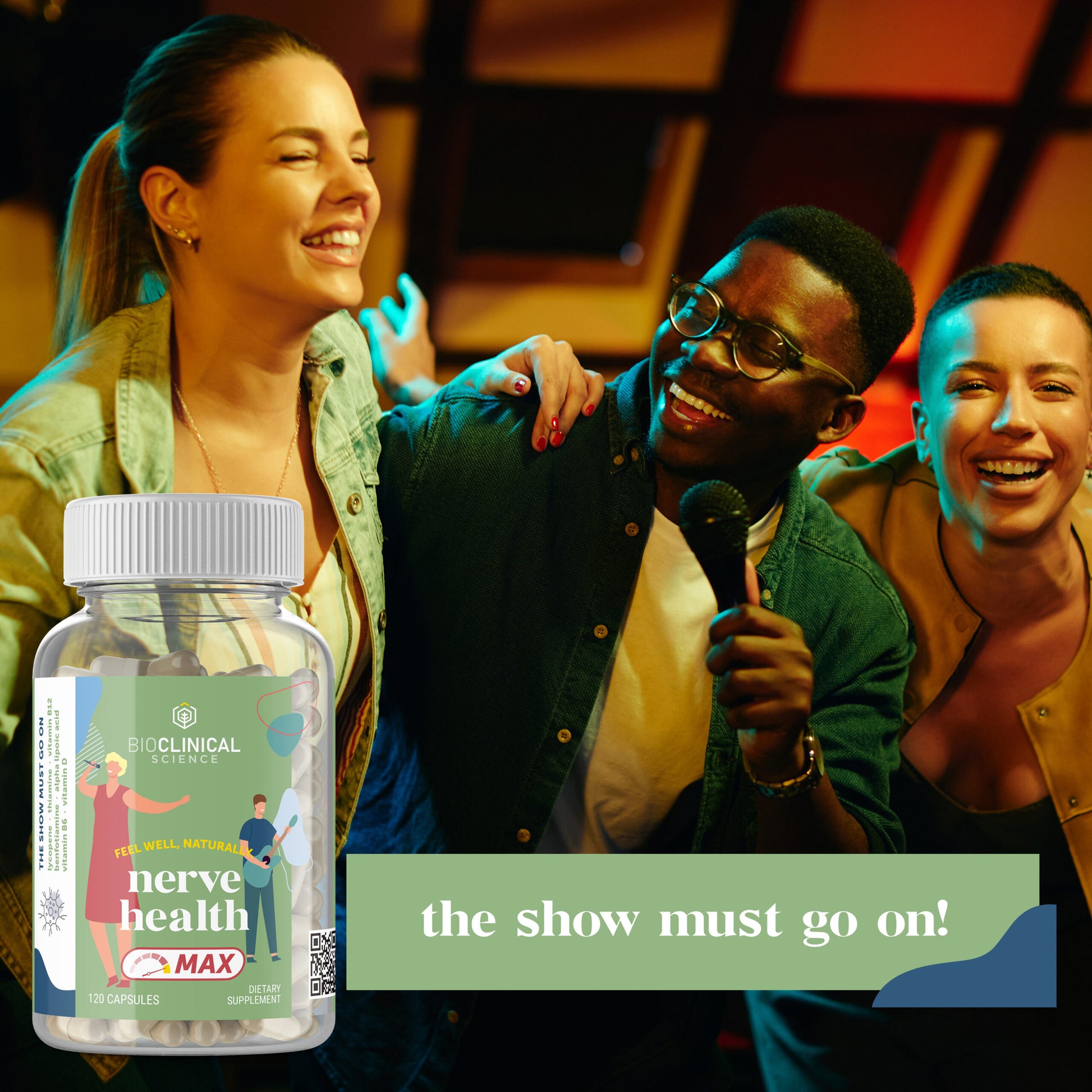 NERVE HEALTH TB 30 G/F