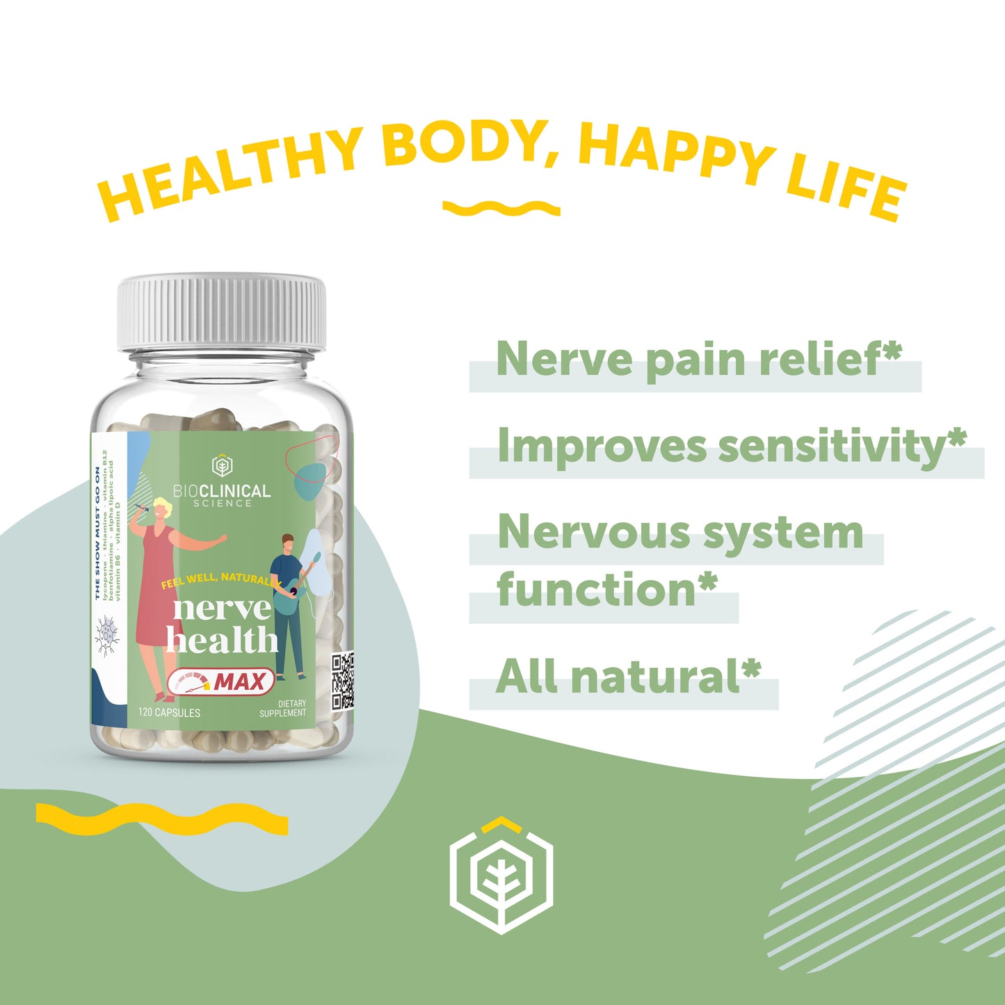 NERVE HEALTH TB 30 G/F