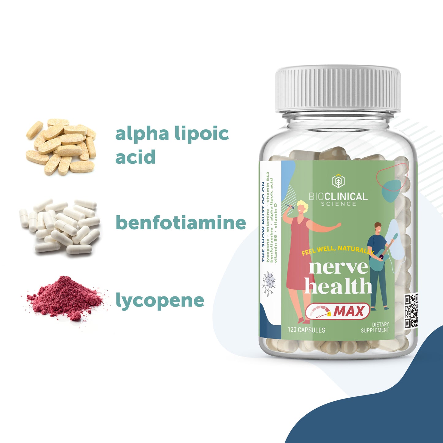 NERVE HEALTH TB 30 G/F