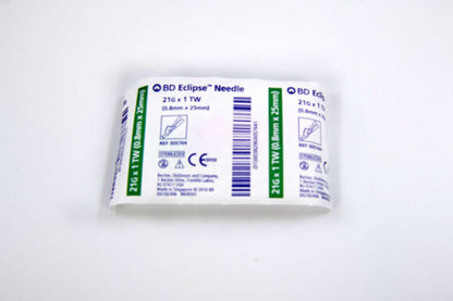 BD ECLIPSE NEEDLE 305779 1 IN 21G 50CT