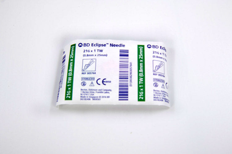 BD ECLIPSE NEEDLE 1.5 IN 21G 100CT