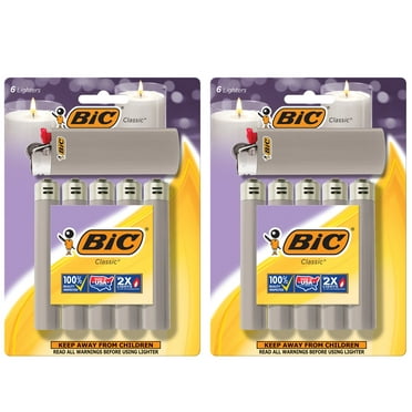 BiC Classic Pocket Lighter - Assorted, 5 count