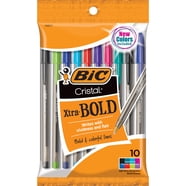 BiC Cristal Color Cues Ballpoint Pen - Assorted, 10 count